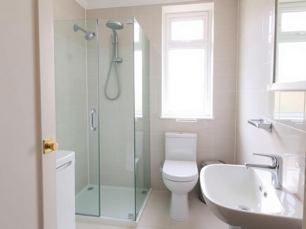 Full bathroom fit-out completed by Divo Plumbing Services in Bukoto · Apartment